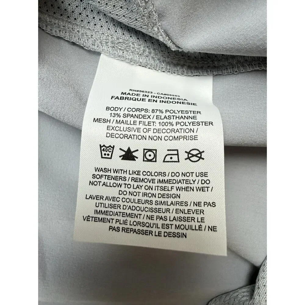 Nike Dri-FIT Women’s Soccer Shorts Gray Black Standard Fit Medium NWT